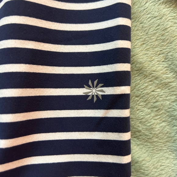 Kids Athleta Striped leggings; Size: XL/14 - Picture 2 of 6